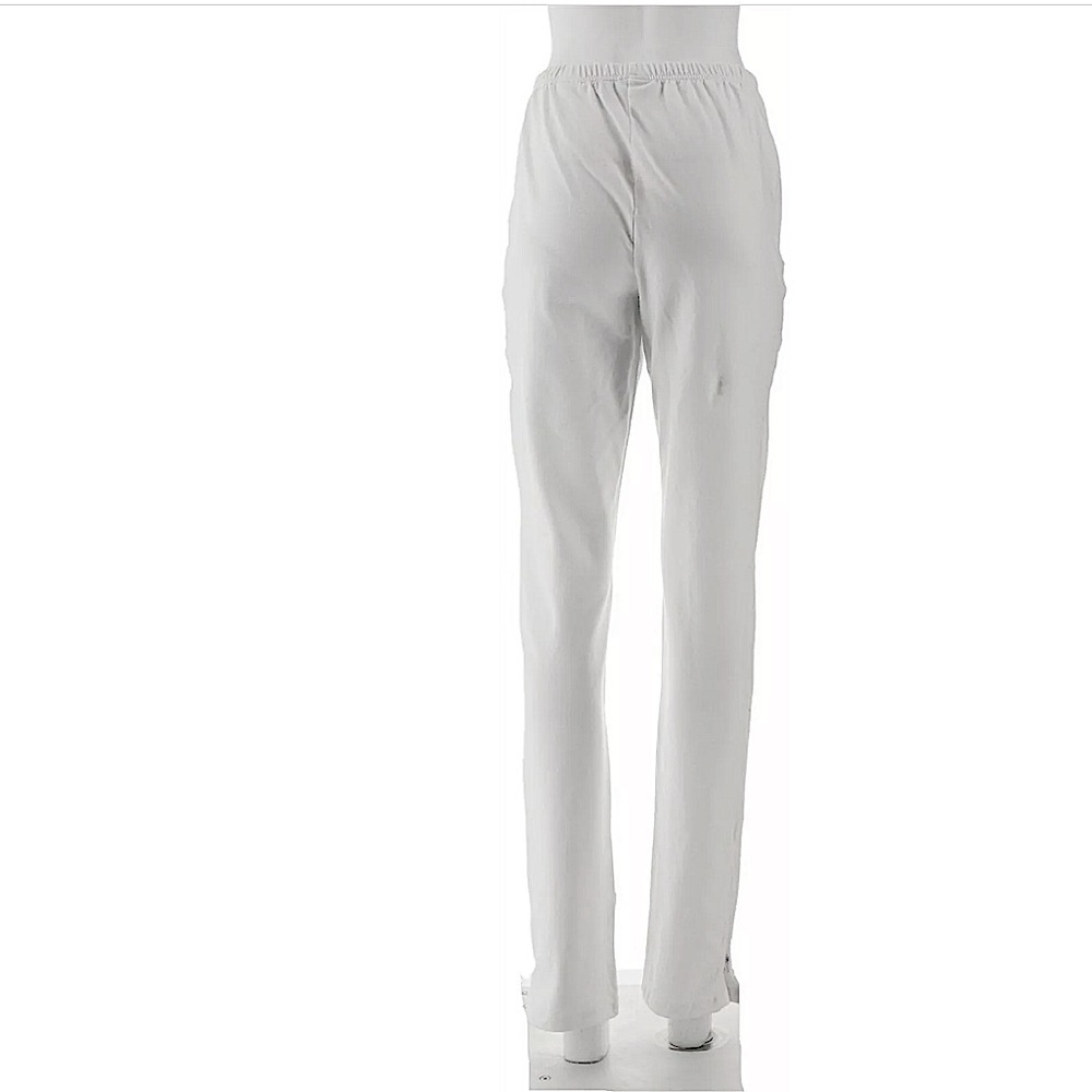Women with Control Tall Convertible Pants Zipper White - Picture 2 of 10